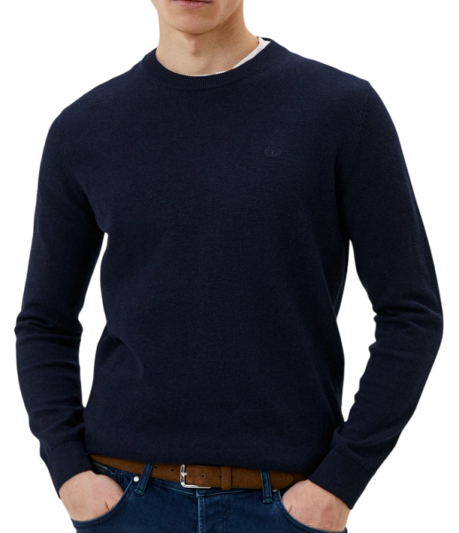 Пуловер с логотипом мужской / Синий / 48 Пуловер с логотипом мужской / Синий / 48