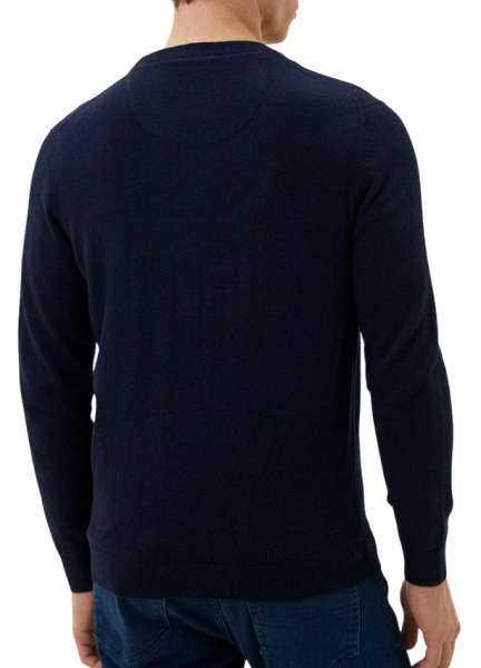 Пуловер с логотипом мужской / Синий / 48 Пуловер с логотипом мужской / Синий / 48