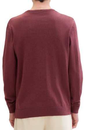 Пуловер с логотипом мужской / Красный / 50 Пуловер с логотипом мужской / Красный / 50