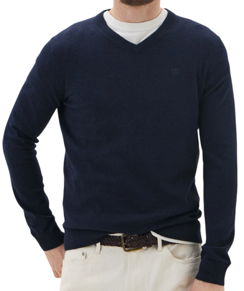 Пуловер хлопковый мужской / Синий / 46 Пуловер хлопковый мужской / Синий / 46