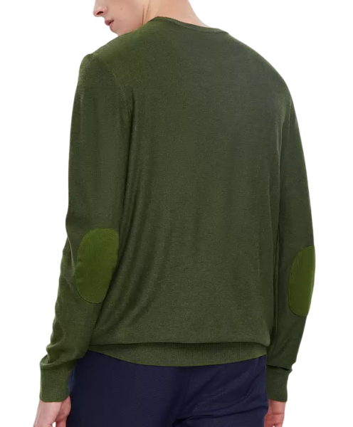 Джемпер прямого кроя мужской / Хаки / 46 Джемпер прямого кроя мужской / Хаки / 46