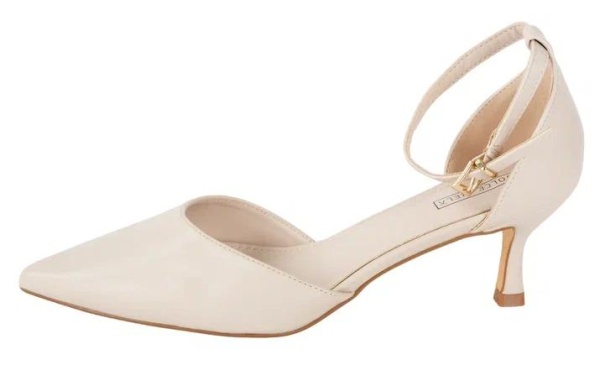 Туфли на каблуке женские / Бежевый / 40