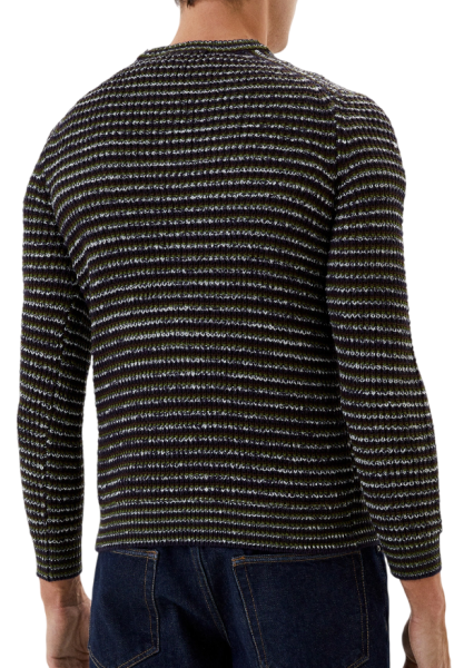 Свитер с принтом мужской / Зеленый / 48 Свитер с принтом мужской / Зеленый / 48