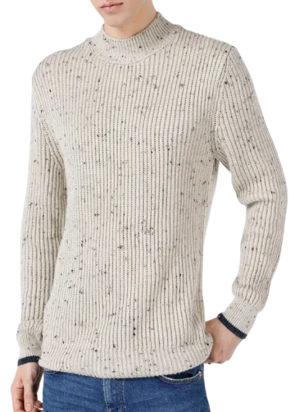 Свитер с принтом мужской / Серый / 54 Свитер с принтом мужской / Серый / 54