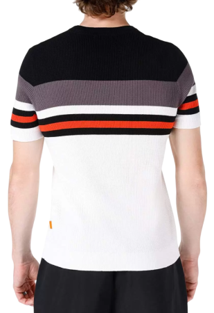 Джемпер с коротким рукавом мужской / Белый / 46 Джемпер с коротким рукавом мужской / Белый / 46