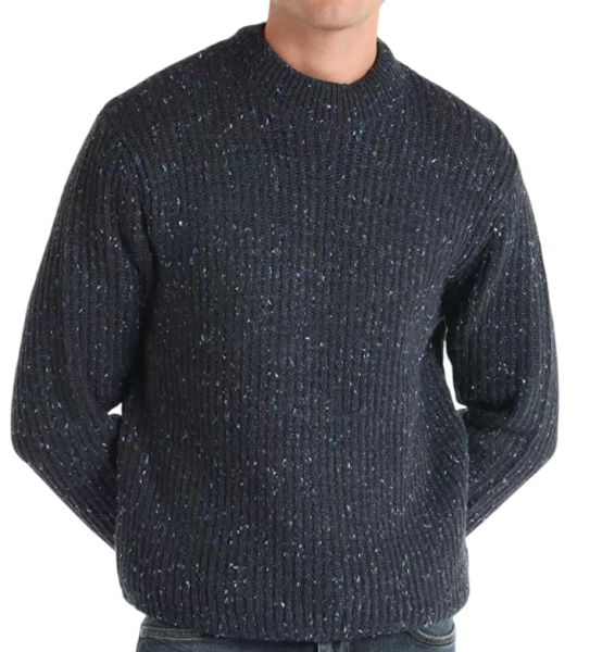 Джемпер свободного кроя мужской / Синий / 50 Джемпер свободного кроя мужской / Синий / 50