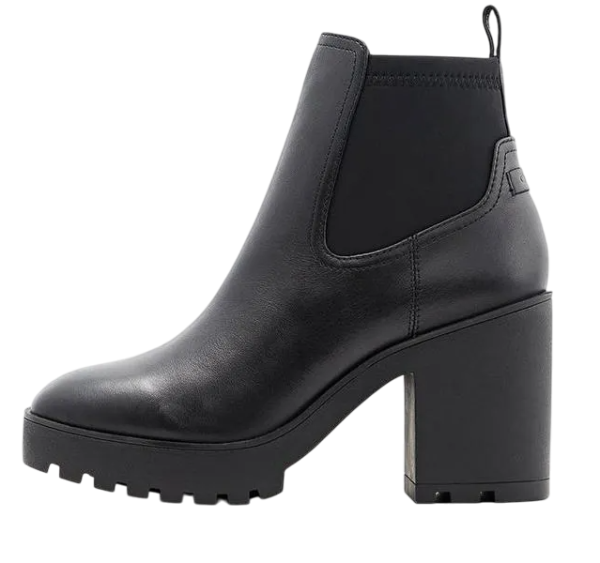 Ботильоны повседневные женские / Черный / 36