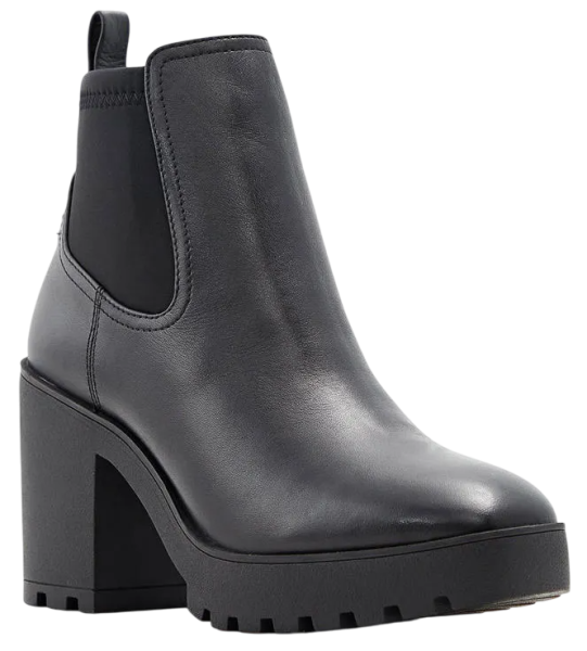 Ботильоны повседневные женские / Черный / 36