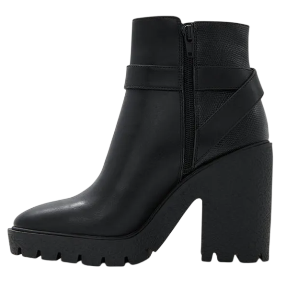 Ботильоны повседневные женские / Черный / 41