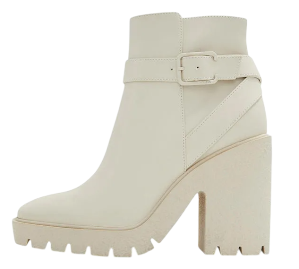 Ботильоны повседневные женские / Белый / 37