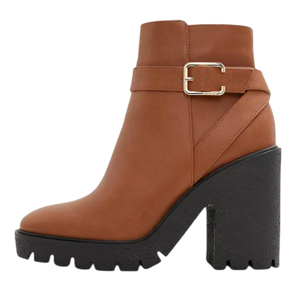 Ботильоны повседневные женские / Коричневый / 40