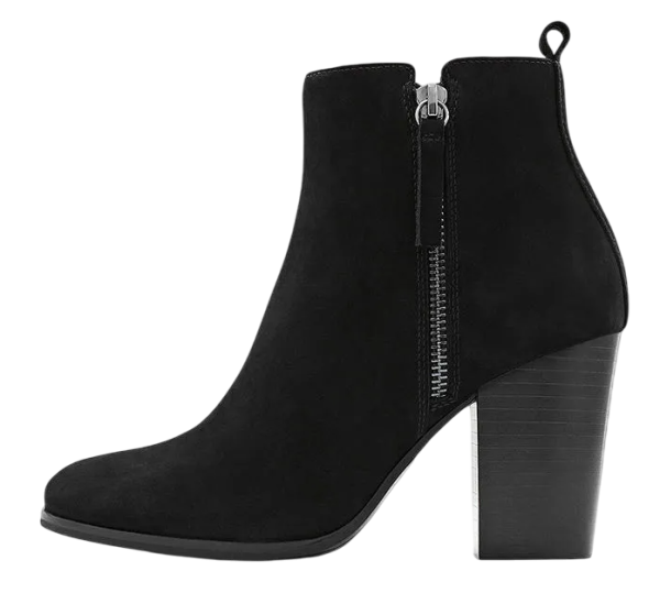 Ботильоны повседневные женские / Черный / 40