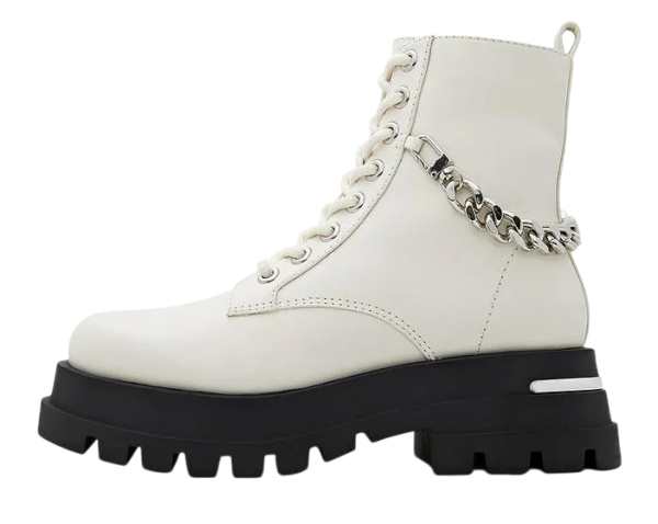 Ботинки повседневные женские / Белый / 40