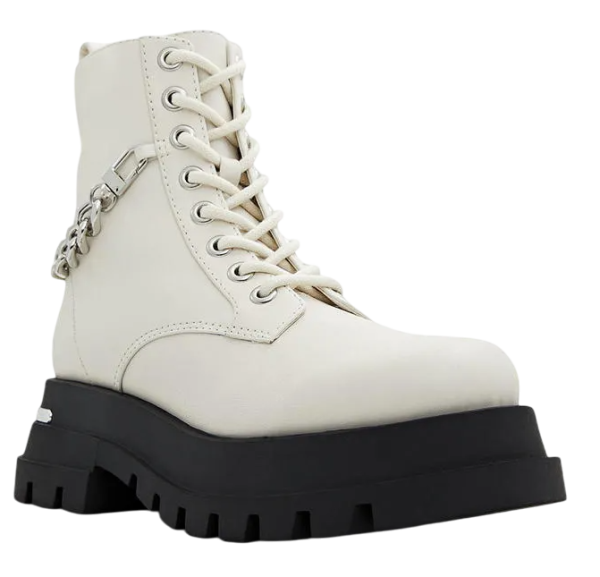 Ботинки повседневные женские / Белый / 40