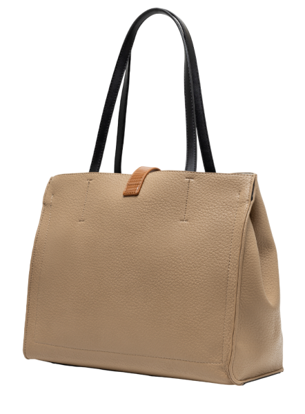 Сумка тоут женская / Бежевый / M