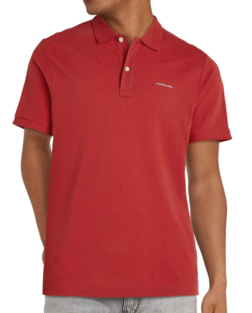 Поло хлопковое мужское / Красный / 50 Поло хлопковое мужское / Красный / 50