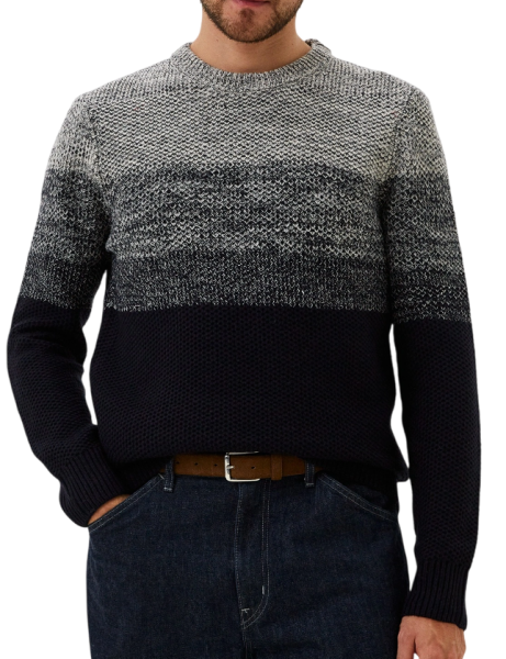 Джемпер с принтом мужской / Синий / 50 Джемпер с принтом мужской / Синий / 50