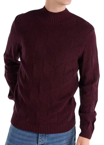 Свитер хлопковый мужской / Фиолетовый / 52 Свитер хлопковый мужской / Фиолетовый / 52