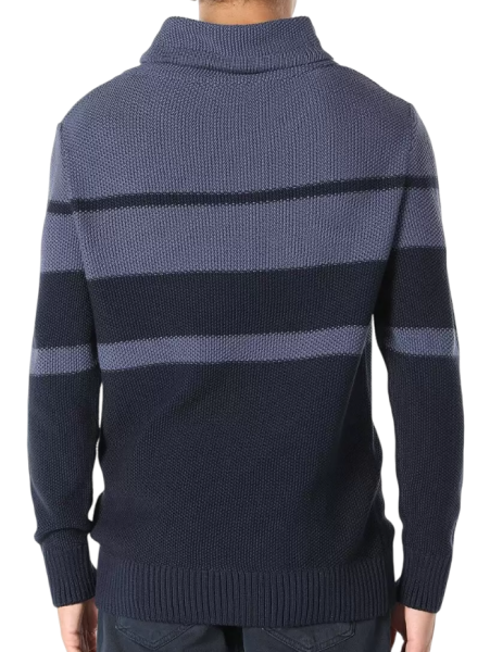 Джемпер с принтом мужской / Синий / 46 Джемпер с принтом мужской / Синий / 46