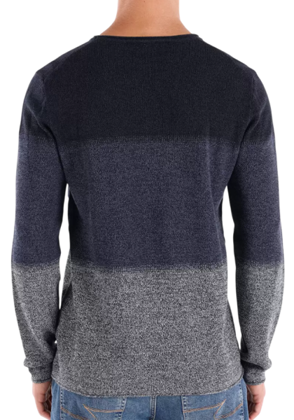 Свитер с принтом мужской / Синий / 50 Свитер с принтом мужской / Синий / 50