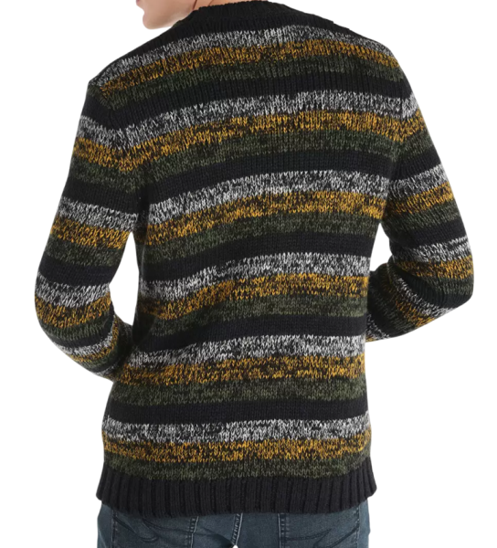 Свитер с принтом мужской / Черный / 54 Свитер с принтом мужской / Черный / 54