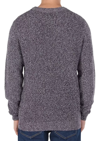 Свитер с принтом мужской / Фиолетовый / 46 Свитер с принтом мужской / Фиолетовый / 46