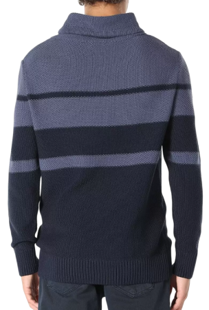 Джемпер с принтом мужской / Синий / 46 Джемпер с принтом мужской / Синий / 46