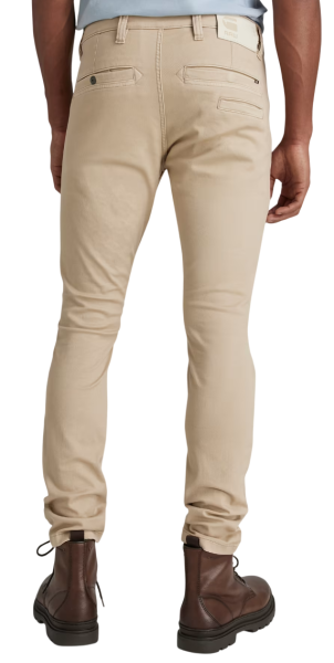 Брюки скинни мужские / Бежевый / 44 Брюки скинни мужские / Бежевый / 44