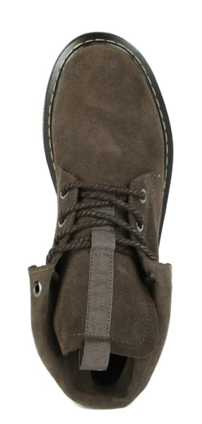 Ботинки велюровые женские / Темно-серый / 38