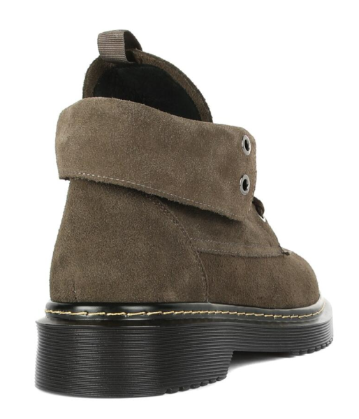 Ботинки велюровые женские / Темно-серый / 38