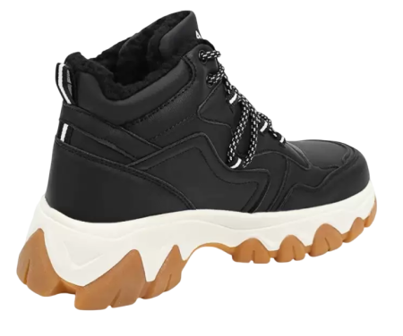 Ботинки повседневные женские / Черный / 38