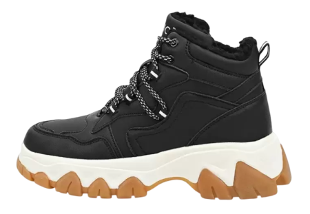 Ботинки повседневные женские / Черный / 40