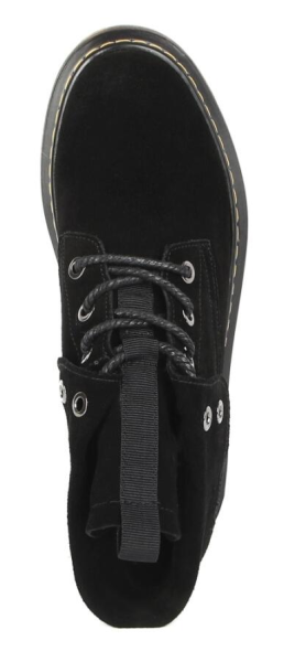 Ботинки велюровые женские / Черный / 37