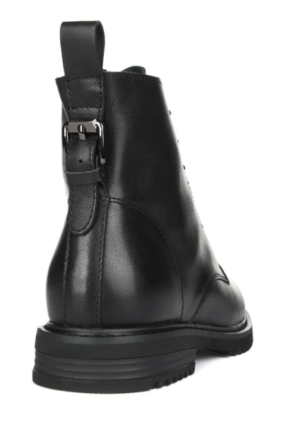 Ботинки кожаные женские / Черный / 37