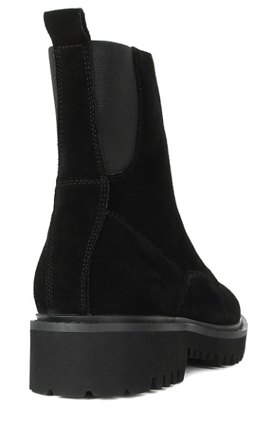 Ботинки велюровые женские / Черный / 39