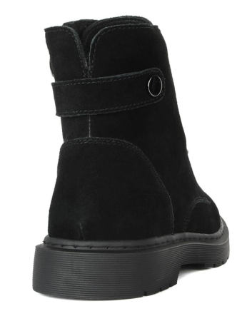Ботинки велюровые женские / Черный / 38
