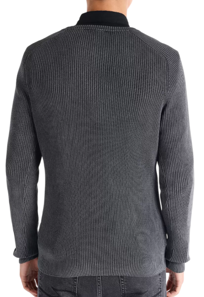 Джемпер хлопковый мужской / Темно-серый / 54 Джемпер хлопковый мужской / Темно-серый / 54