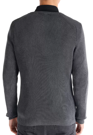 Джемпер хлопковый мужской / Темно-серый / 54 Джемпер хлопковый мужской / Темно-серый / 54