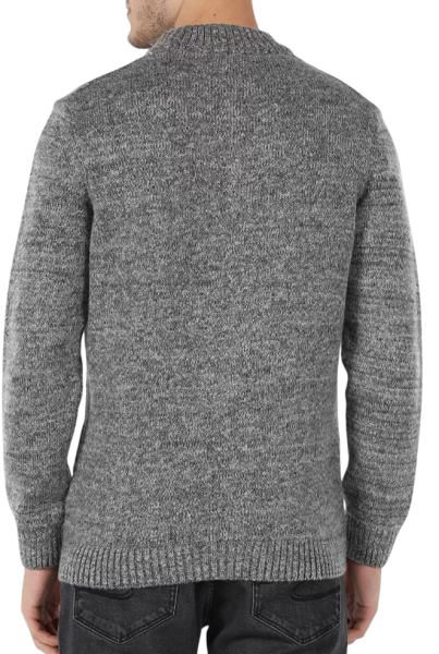 Джемпер однотонный мужской / Серый / 46 Джемпер однотонный мужской / Серый / 46