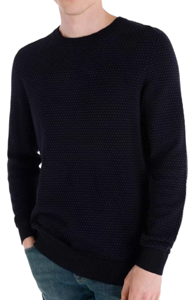 Джемпер хлопковый мужской / Синий / 46 Джемпер хлопковый мужской / Синий / 46