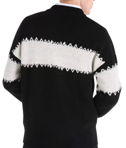 Джемпер свободного кроя мужской / Черный / 48 Джемпер свободного кроя мужской / Черный / 48