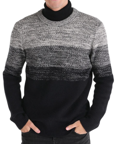 Джемпер с принтом мужской / Синий / 50 Джемпер с принтом мужской / Синий / 50