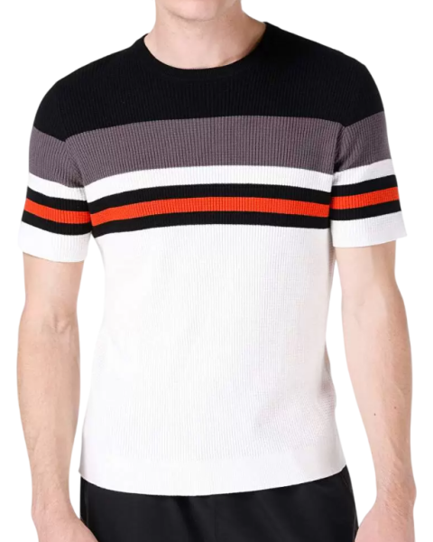 Джемпер с коротким рукавом мужской / Белый / 52 Джемпер с коротким рукавом мужской / Белый / 52