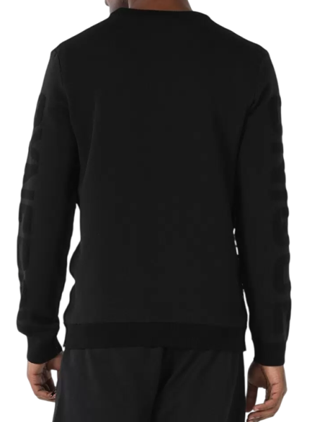 Свитер однотонный мужской / Черный / 46 Свитер однотонный мужской / Черный / 46