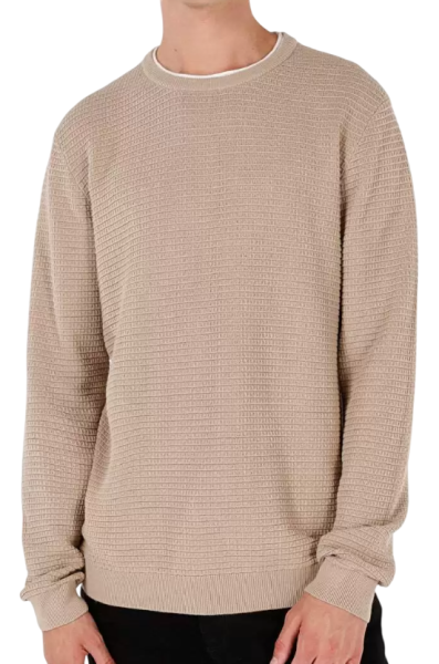 Джемпер хлопковый мужской / Бежевый / 50 Джемпер хлопковый мужской / Бежевый / 50