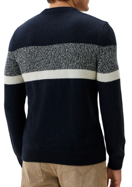 Свитер с принтом мужской / Синий / 50 Свитер с принтом мужской / Синий / 50