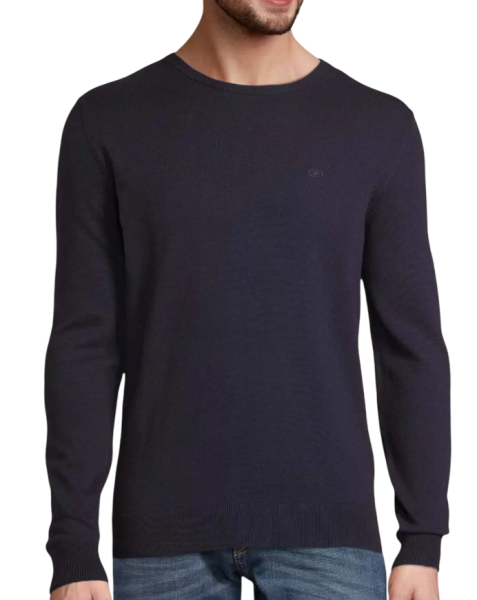 Пуловер с логотипом мужской / Синий / 50 Пуловер с логотипом мужской / Синий / 50