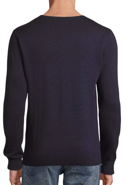 Пуловер с логотипом мужской / Синий / 50 Пуловер с логотипом мужской / Синий / 50