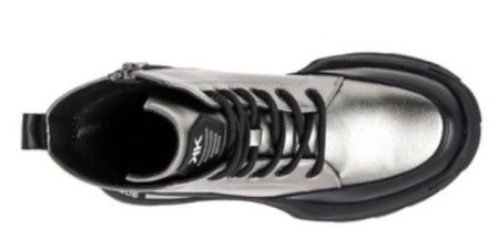 Ботинки из экокожи для девочки / Коричневый / 33 Ботинки из экокожи для девочки / Коричневый / 33