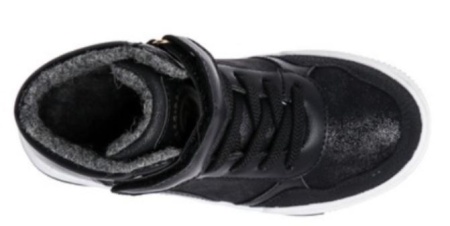 Кроссовки утепленные для мальчика / Черный / 28